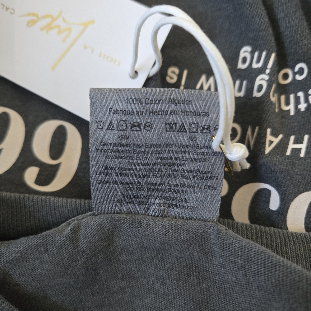 NWT Comfort Color Angel Numbers & Happy‎ Face Unisex Tee Size Medium 100% Cotton - Picture 11 of 12
